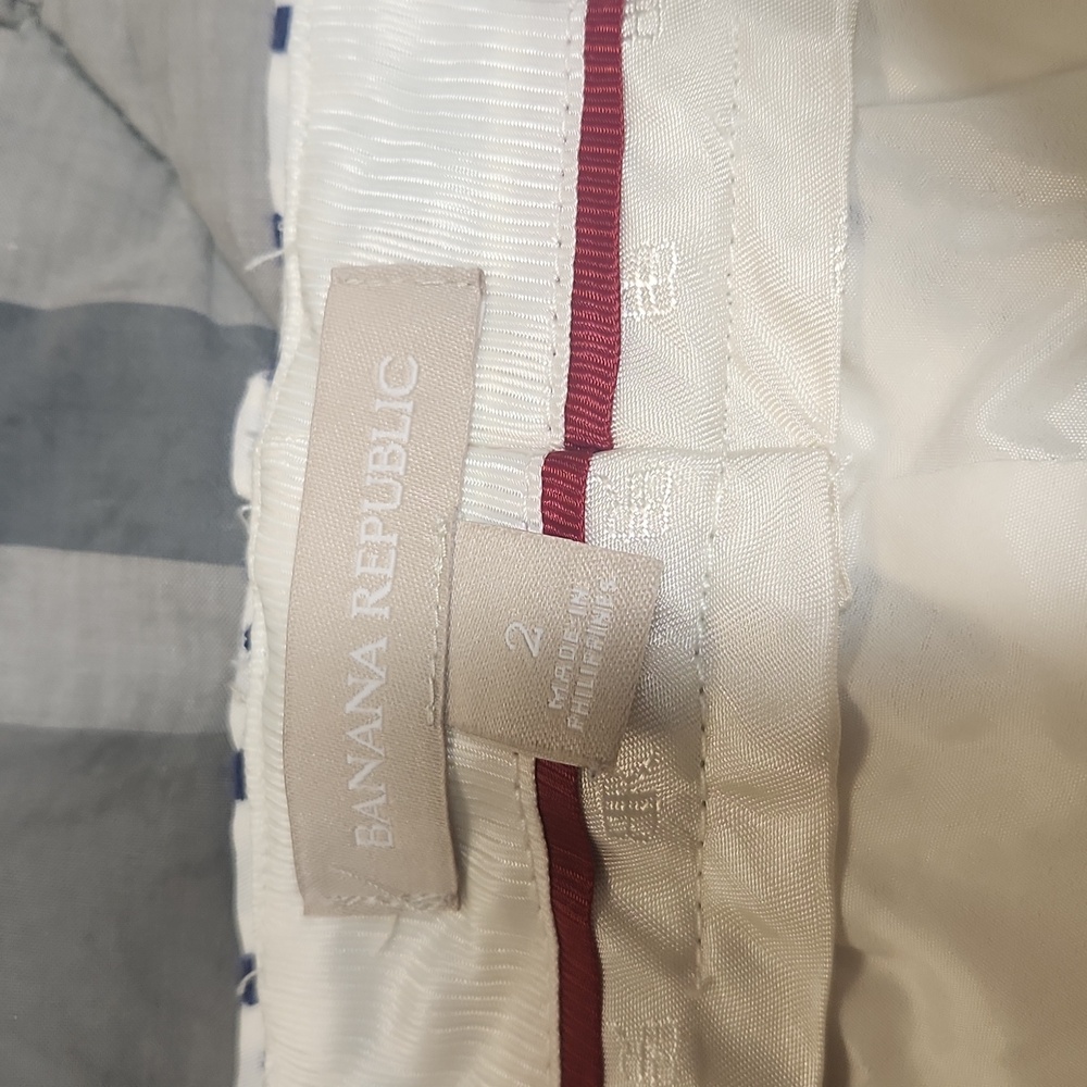 Banana Republic Polkadot Dress Pants, Sizr 2 - Picture 3 of 8